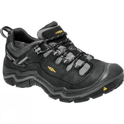 Zapatos Keen Durand EU Low WP Hombre - Negras / Gris - Chile ISE213847